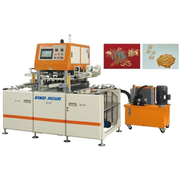 Hydraulic Automatic Hot Foil Stamping Machine Max. Stamping Range 700×520mm