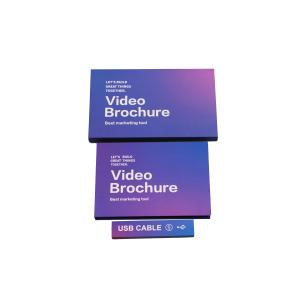 Video Mailer Card Video Message Greeting Card with USB Cable Connection