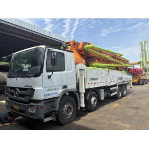 Used 2016 Zoomlion 52m Concrete Pump Truck with Benz Chassis 