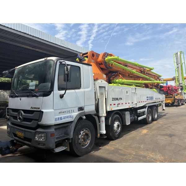 Quality Used 2016 Zoomlion 52m Concrete Pump Truck with Benz Chassis  wholesale