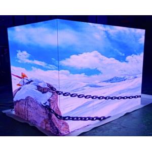 Custom Video Wall Rental , Light weight Led Panel Curved Design
