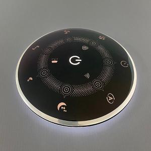 China Technology IMD In Mould Decoration Plastic PC Air Purifier Control Surface Cover on sale