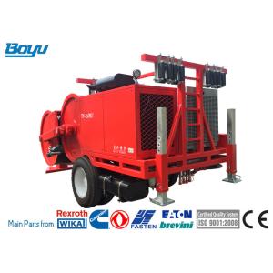 China Tension Stringing Equipment Hydraulic Tension For Overhead Line With Cummins Engine on sale