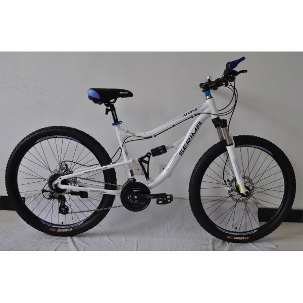 Made in China wholesale 26 inch steel 18/21 speed dual suspension mountain bike MTB bicycle/bicicle