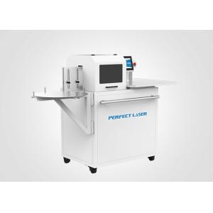 CNC Channel Letter Bending Machine For Aluminum , 100mm Width 1.0mm Thickness