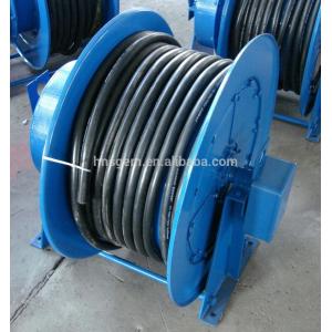 Electric Gantry Crane Spring Loaded Cable Reel , Spring Loaded Cable Spool