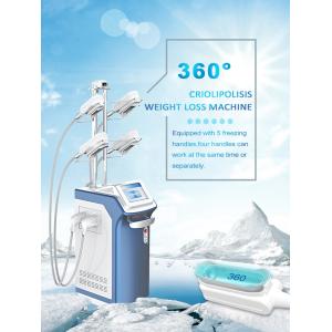 5 Working Handles Portable 360 Coolsculpting Cryolipolysis Machine 1000W