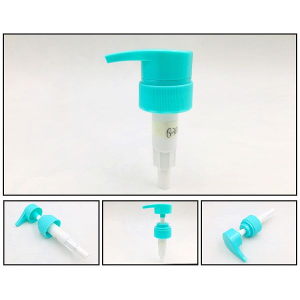 Custom Smooth Ribber Aluminium Plastic Lotion Pump Head C 4ml/T