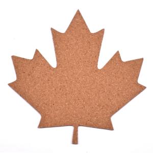 Diy Self Stick Maple Leaf Cork Board Tiles Notice Memo Cubicle Odorless