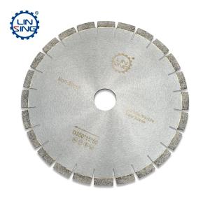 Finishing Ti-coated Diamond Blade for Marble and Granite Cutting 14'' U-slot