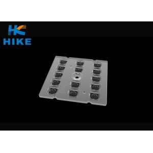Cheap 152 Degree LED Lens Array 14 In 1 , LED Module Lens Type 5 For Parking Lighting for sale