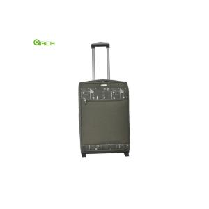 Polyester Travel Suitcase Soft Sided Luggage with in Line Skate Wheels