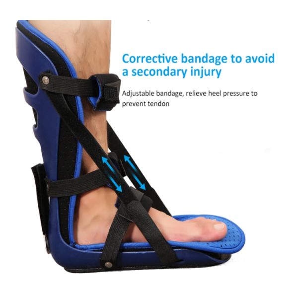 Orthopedic Metal Ankle Supporter Ankle Immobilizer Plantar Fasciitis Night Splint