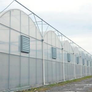 Inner Shading System Multi Arch High Tunnel Greenhouse Clear Multi Span