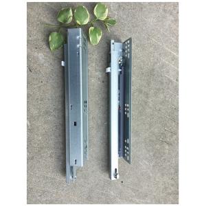 Cheap Single Extension Undermount Soft Close Drawer Slides , Kitchen Drawer Hardware Slides Durable for sale