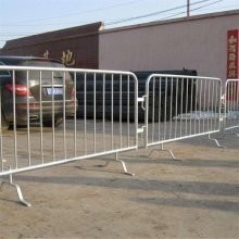 Galvanized crowd control barrier stainless steel fence panel temporary Tubular