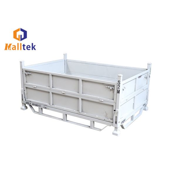 Quality Powder Coating 1000kg Warehouse Stackable Pallet Cages wholesale