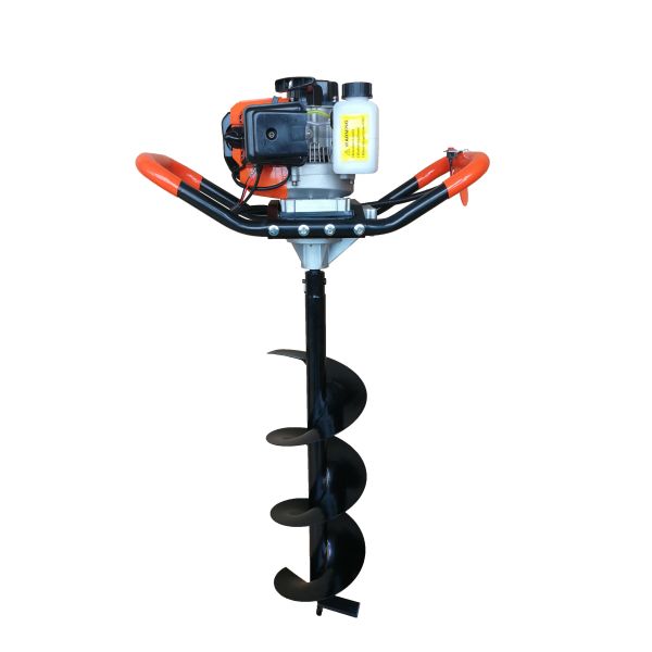 Quality 52 CC 2 Stroke Gas Post Hole Digger 1.45 KW Petrol Gasoline Power Ice Auger wholesale