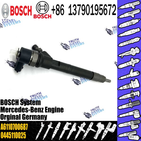 0445110024 New High Quality Injector A6110700687 6110700687 Common Rail Injector