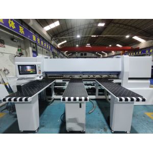 NP330B Automatic CNC Beam Saw For Wood Panel Processing And Optimization
