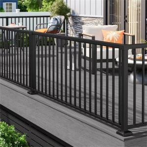 3 Rails Powder Coated Aluminium Slat Fencing Good Sale