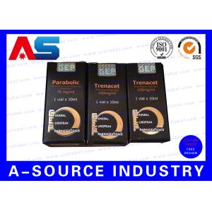 Custom Bodybuilding Isocaproate Carton 10ml Vial Small Bottle Boxes Label