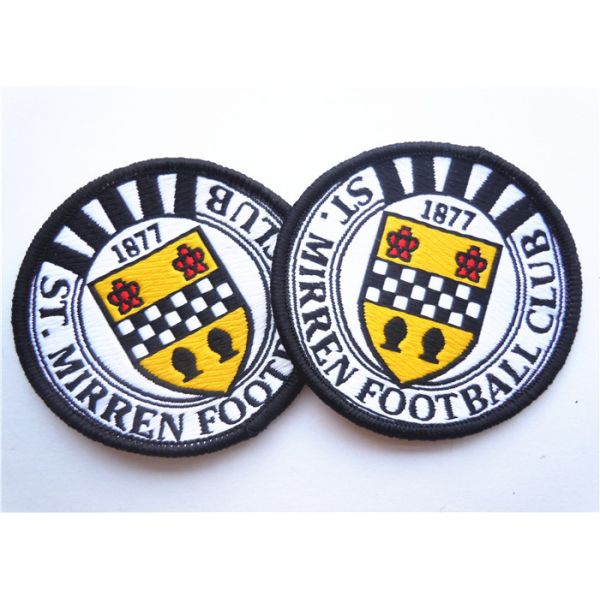 Quality Personalized Custom Clothing Patches SKI Embroidery Patch Handmade wholesale