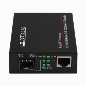 Gigabit Fiber Optic Ethernet Media Converter Gigabit SFP Unmanaged Chassis