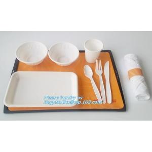 SUGARCANE BAGASSE PLA DINNERWARE BIO ECO TABLEWARE, CUP PLATE BOWL CONTAINER,PLA