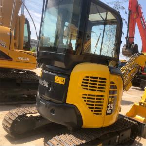 11.2 kw Komatsu PC35 Used Mini Digger Crawler Excavator 3.5Ton Excavator Harga