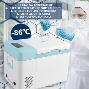 Temperature Control ±1C Mini Freezer -86C with Stirling Cooler and Portable