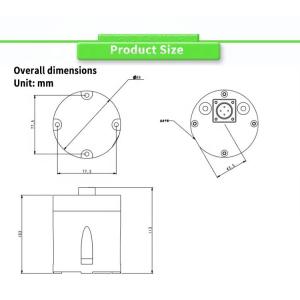 200 Baud Rate Output Form UNIVO UBTMF200Y Fiber Optic Micro Inertial Measurement