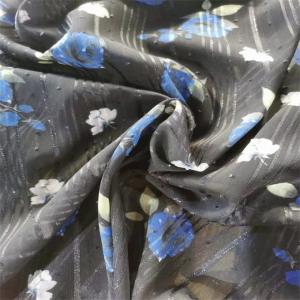 Cheap Silver Yarn Sublimation Printed Fabric 75dx75d Digital Printed 120gsm Polyester Fabric for sale