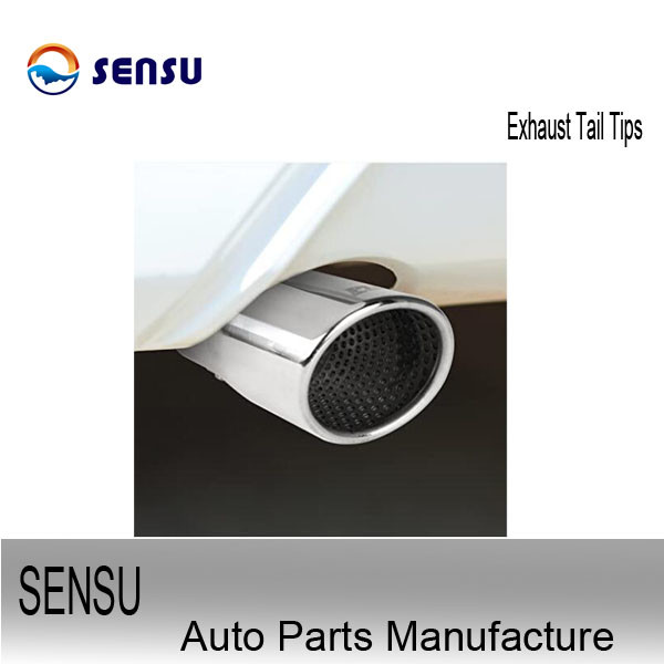 Quality IATF 16949 Certified Universal Exhaust Tail Tips High Temperature Resistant wholesale