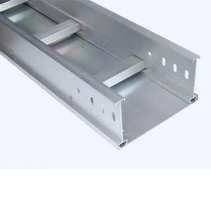 Metal Cable Trunking Raceway Customized Width 200kg/m Load Capacity