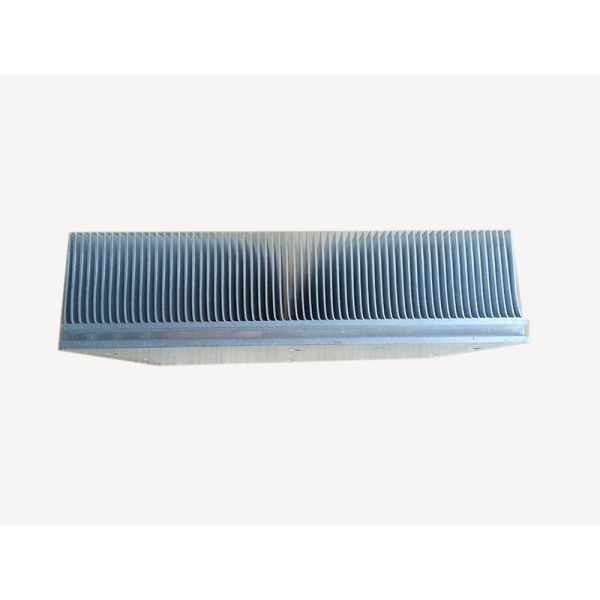 Black Oxidizing Electrophoresis Aluminum Heat Sinks For LED Lighting Rectangle