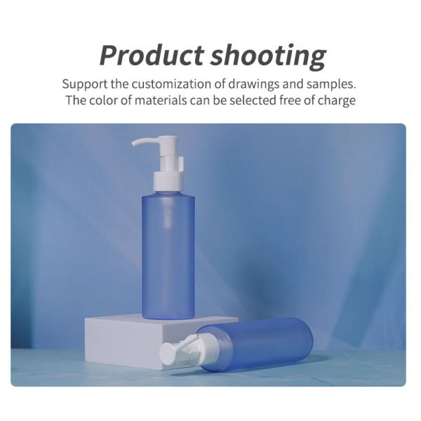 Screw Cap 120ml Lotion Bottle Customized Color Plastic Pump Bottle Screen Printing