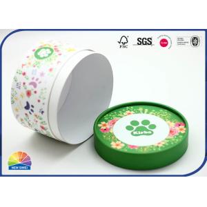 CMYK Printed Gift Packaging Tube Customized Size Kraft Paper Core