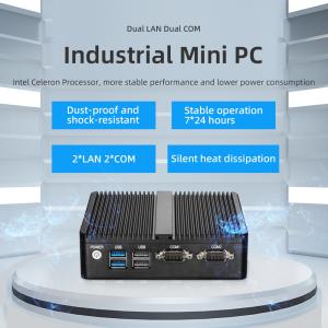 Intel Celeron 2955U Fanless Industrial Mini PC DDR3 8GB RAM Dual Ethernet
