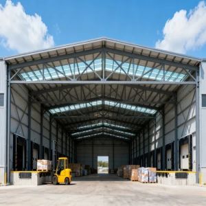 Q235 Customized Prefabricated Prefab Steel Structure Warehouse for Agricultural