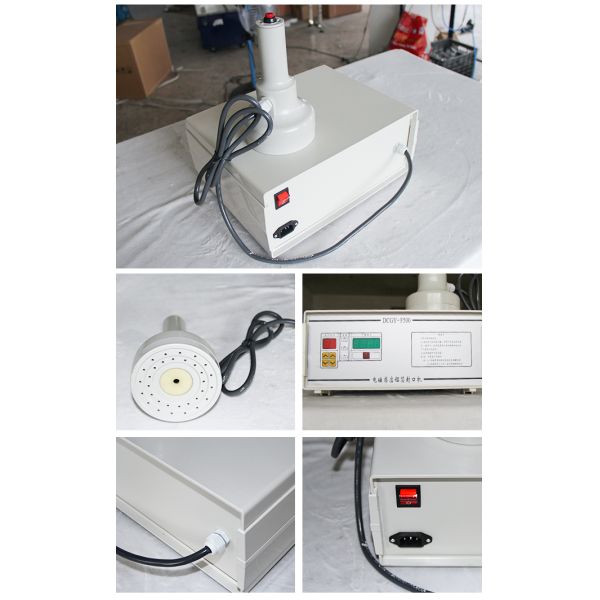 Automatic Conveying Food Packaging Sealing Equipment / Plastic Bottle Sealing Machine