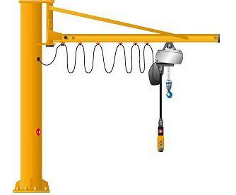 Quality High Precision 360d Rotating Jib Crane , 8 M / Min Luffing Jib Crawler Crane wholesale