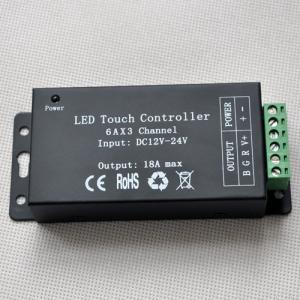 KooSion RF Wireless Touch RGB LED controller for RGB LED Strips 6Ax3Channel