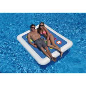 Swimline Smart Tablet Double Float Inflatable Swimming Pool Toy Raft Water Fun