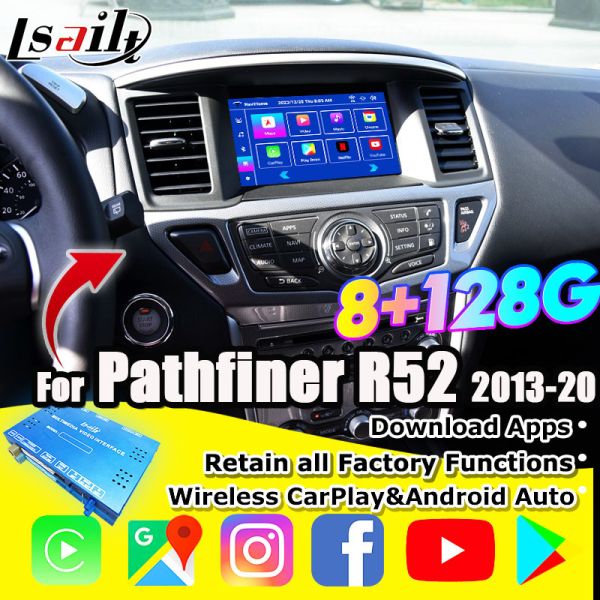 Nissan Multimedia Interface 8G Android 13 Infotainment Interface for Pathfinder