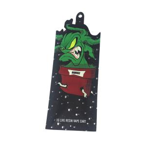 Irregular Shaped Smell Proof Die Cut Pouch 3.5g Customized