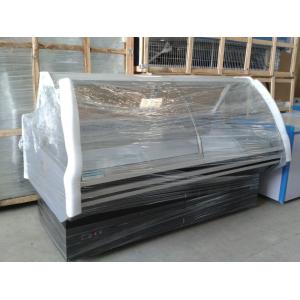Food Warmer Deli Display Refrigerator With Glass Door For Hypermarket