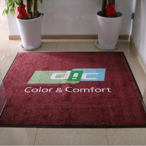 7 mm Washable Custom Logo Mats Nightmare Before Christmas Personalized Doormat