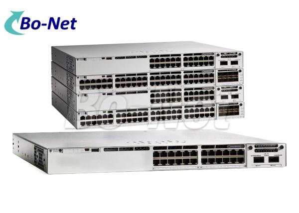 Quality Cisco Gigabit Switch C9300-24P-E C9300-DNA-E-24-3Y CISCO network switch Gigabit PoE Ethernet 9300 24 port Switch wholesale