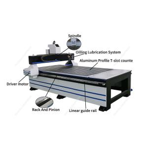 1000KG Weight PM1325 3D Woodwork Machinery CNC Wood Router Carving 3 Axis 3D